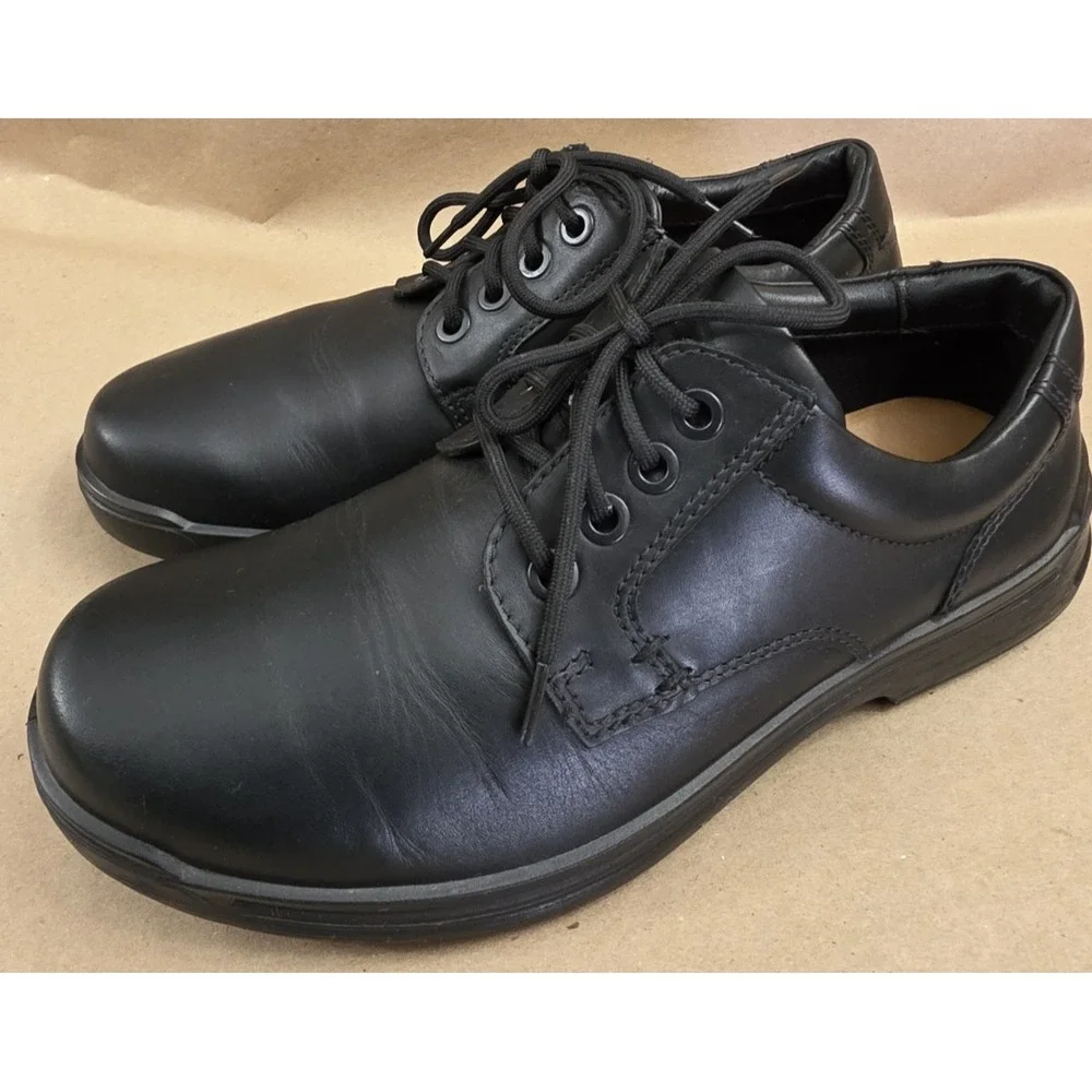 Hotter Burton (US 9 UK 8) STD Men's Formal Shoes Black Leather Lace Up